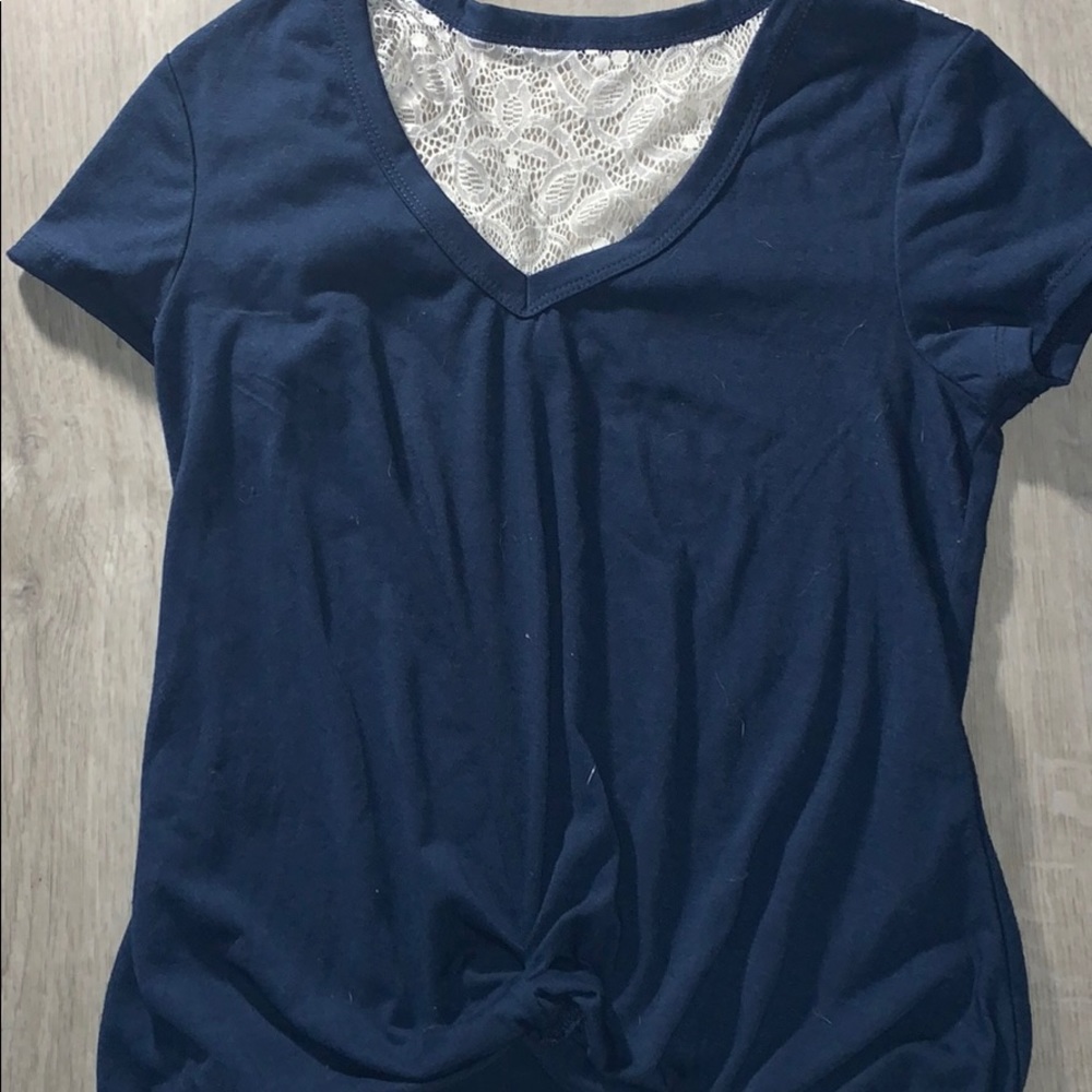 No boundaries blue tee